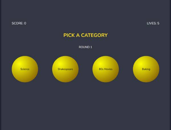 Trivia With Spheres!